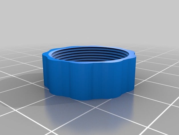 tampa da bomba esporte ao ar livre 3D print model - Mito3D