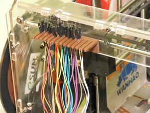 proto-board bağlantı Tel derli toplu aracı sahipleri kutuları kablo tidy pcb prototipleme 3d print model - Mito3D