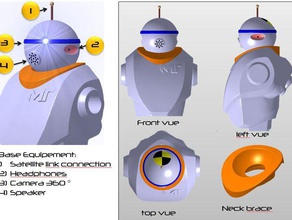 project makertron-ontwerp-wedstrijd - model robots 3d print model - Mito3D