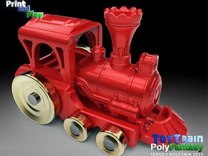 toy train toys games cool funny trains4 wild west 3d print model - Mito3D