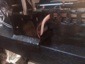 la esquina de ampliación escritorio base 3d impresora accesorios Impresora el borde i3 prusa reprap estabilizar parada 3d print model - Mito3D