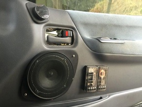 split 5 audio automotive car interior speakers 3d print model - Mito3D