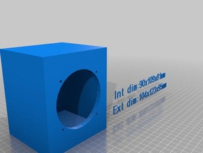 mijn maat speakergen audio 3d print model - Mito3D