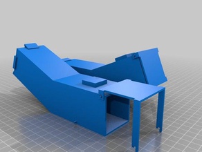 no-kill tilting mouse trap 3d printing humane latch live mousetrap safe 3d print model - Mito3D