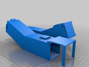 no-kill tilting mouse trap 3d printing humane latch live mousetrap safe 3d print model - Mito3D