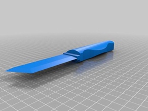 caixa de abridor faca office 3d print model - Mito3D