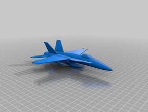 15 eagle jet 3d l'impression 3d print model - Mito3D
