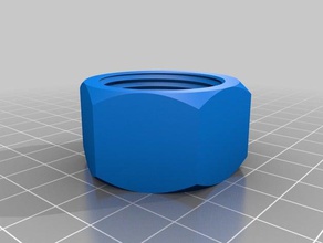 mijn maat moer baan bout ring draadstang fabriek delen 3d print model - Mito3D