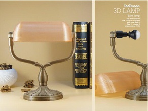 bank lamp huishouden levert decor decoratie cadeau thuis het licht tbulb toolmoon 3d-lamp 3d print model - Mito3D