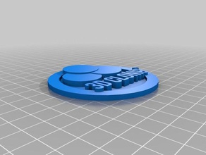 logo 3d klonik baskı 3d print model - Mito3D