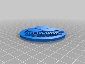 logo 3d klonik baskı 3d print model - Mito3D