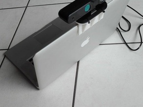mount your primesense mac camera 3d scanner macbook sensor 3d print model - Mito3D