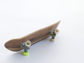 fingerskate molde los juguetes juegos el diapasón skate board 3d print model - Mito3D