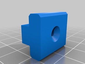 terras clip 6mm diy hout 3d print model - Mito3D