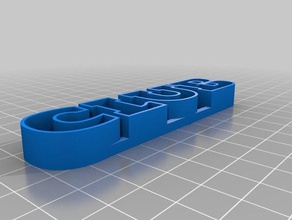 club sculture personalizzato 3d print model - Mito3D