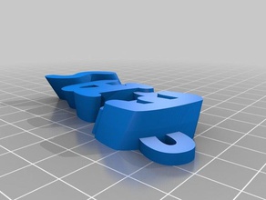 elias - isim Anahtarlık keyfob organizasyon özelleştirilmiş 3d print model - Mito3D