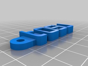 ohio state sleutelhanger organisatie maat 3d print model - Mito3D