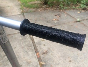 flexible bike grip sport outdoors handlebar ninjaflex razor scooter tpe tpu 3d print model - Mito3D