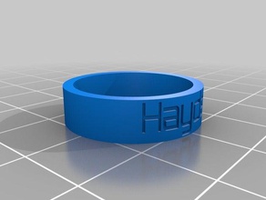 mijn maat ring ringen 3d print model - Mito3D