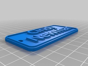 cindy newman organizasyon özelleştirilmiş 3d print model - Mito3D
