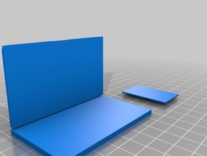 macbook pro case book titulaire 3d l'impression 3d print model - Mito3D