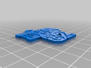 dhs downey high school class 82 key ring other 3d print model - Mito3D