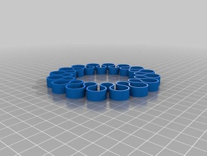 pulseira pulseiras personalizado 3d print model - Mito3D