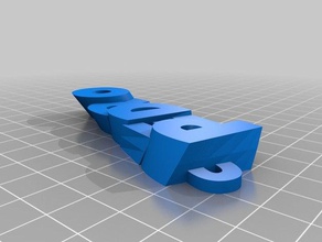 clauer pedro organizzazione personalizzato 3d print model - Mito3D