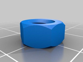 porca-m7 partes personalizado 3d print model - Mito3D