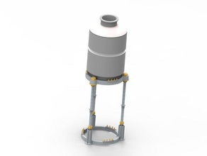 lower fixing insinkerator evolution 100 garbage disposal machine tools 3d print model - Mito3D