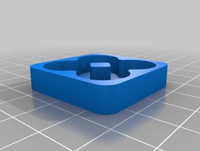 1x1 özelleştirilmiş pil tepsi organizasyon 3d print model - Mito3D