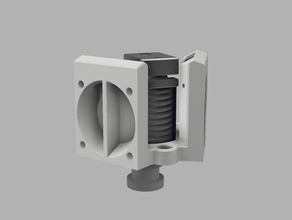 kossel mini duo cooler e3d v6 printer parts 3d print model - Mito3D