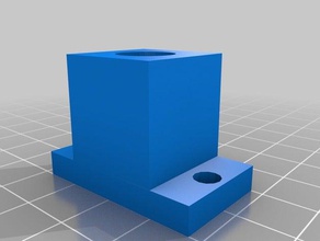 z-axis bushing holder 3d printing 3d print model - Mito3D