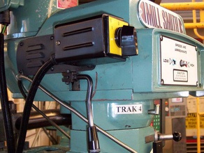 trak usine de pièces frein la machine outils bridgeport cnc genou pièce rechange 3d print model - Mito3D