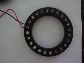 anello led fresatrice strumenti luce 3d print model - Mito3D