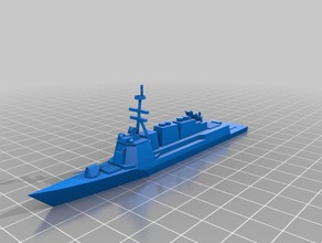 uss nathan james 3d printing 3d print model - Mito3D