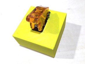missile button box case parts 3d print model - Mito3D
