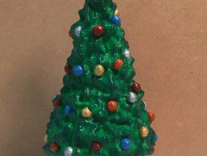 xmas tree engel ster office kerst bureau ornament 3d print model - Mito3D