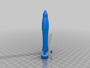 screwdriver replacement handle other 3d print model - Mito3D