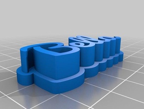 bella sculture personalizzato 3d print model - Mito3D