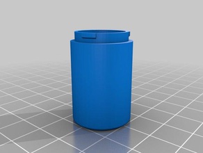 mijn maat bajonet container containers 3d print model - Mito3D