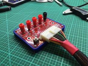 dangerous prototypes atx breakout board case electronics 3d print model - Mito3D