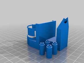 replicator 1 verstelbare ventilator kanaal 3d de printer accessoires 3d print model - Mito3D