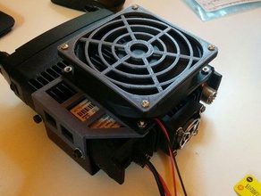 th-9800 fan mount other 92mm amateur radio cooling ham tyt 3d print model - Mito3D