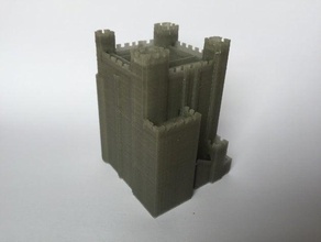 rochester castle buildings structures buildacastle tower english heveningham historic historical building moment thingiverse monument old seetheworld wentworth woodhouse 3d print model - Mito3D