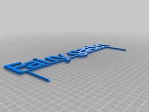 mon personnalisés signe de plus l'enjeu des signes logos 3d print model - Mito3D