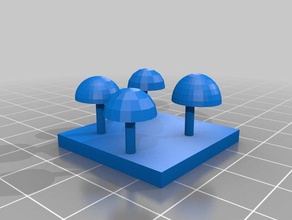 brennan floresta telha 3d impressão 3d print model - Mito3D