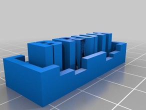 reece nobile di apprendimento personalizzato 3d print model - Mito3D