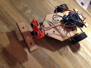 arduino race car robotics 3d print model - Mito3D