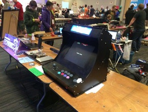 slot juntos máquina de arcade vídeo jogos o mame videogame 3d print model - Mito3D